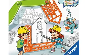 Ravensburger Xoomy 18147 Architecture Kit 18147 Kreatives Zeichnen und Malen für Kinder ab 6 Jahren