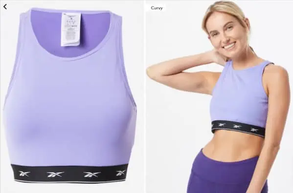Reebok Sporttop (Gr. XS + M bis XL) für 12,95 € inkl. Versand
