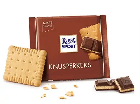 Ritter Sport Knusperkeks (1 x 100 g) für 0,88 € inkl. Prime-Versand (statt 1,29 €)