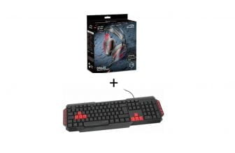 Speedlink DRAZE Gaming Headset mit LED Beleuchtung Ludicium Gaming Tastatur