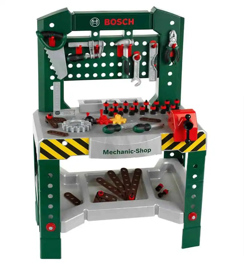 Theo Klein 8574 Bosch Werkbank 77-teilig für 30,61 € inkl. Prime-Versand (statt 47,80 €)