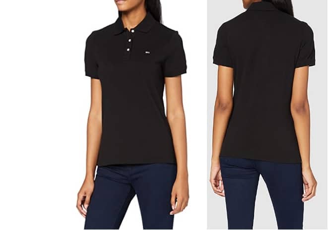 Tommy Hilfiger Damen Tjw Slim Polo Polohemd