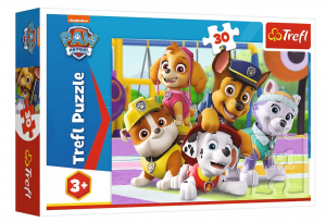 Trefl 18286 30 Teile Puzzle Paw Patrol Mit Hochwertigem Druck Für Kinder Ab 5 Jahren Colourful Ama