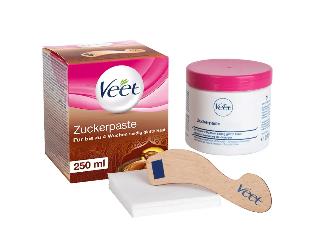 Veet Sugaring Zuckerpaste mit Arganöl zur Haarentfernung ab 4,49 € inkl. Prime-Versand (statt 8,95 €)