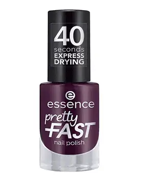 essence pretty FAST nail polish Nailpolish Nagellack Nr. 05 Purple Express violett schnelltrock