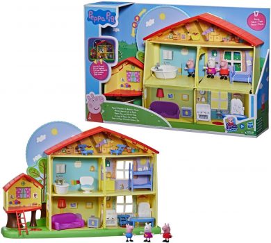 hasbro peppa pig peppas tag und nacht haus