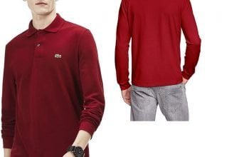 lacoste langarm polo