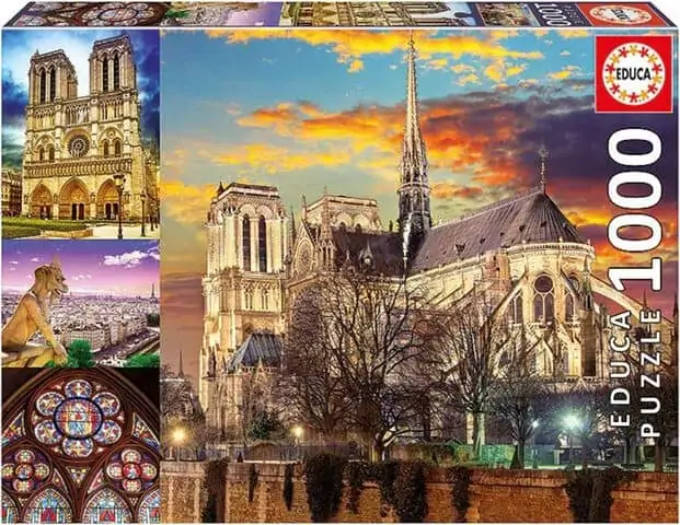 Educa Notre Dame Collage, 1000 Teile Puzzle für 8,53 € [Prime] statt 14,15 €
