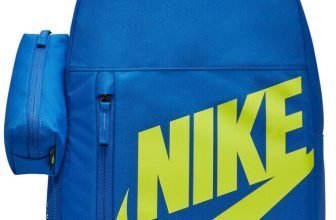 nike elemental kids backpack ba6030 game royal game royal atomic green