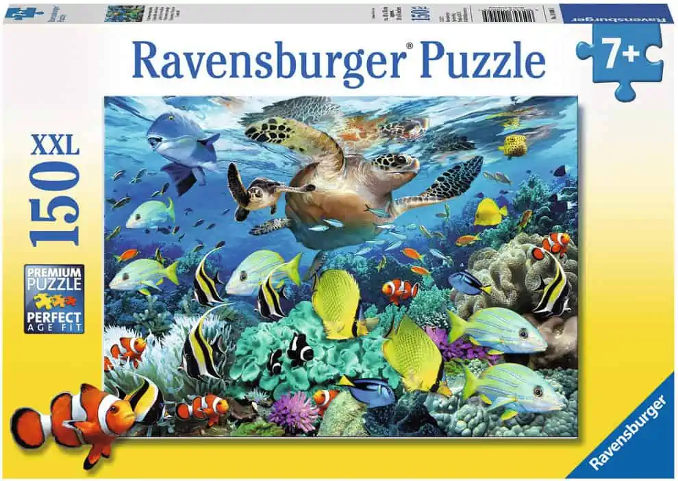 Ravensburger – 10009 Unterwasserparadies – Unterwasserwelt-Puzzle (150 Teile) für 6,99 € [Prime] statt 10,99 €