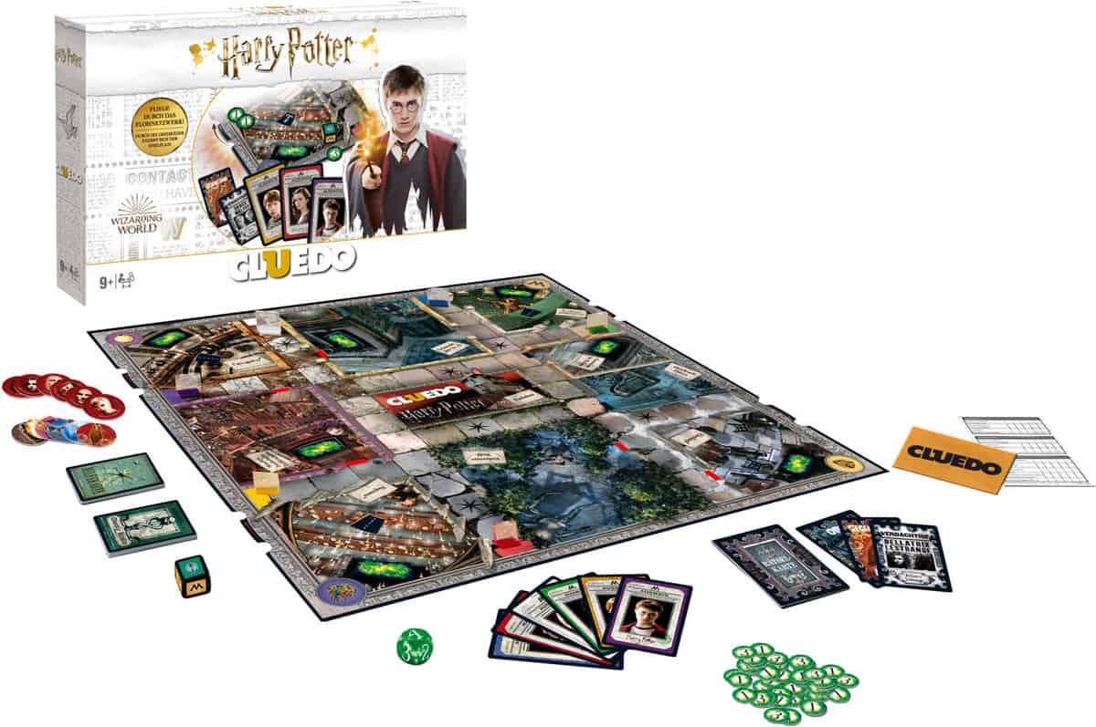 Winning Moves Cluedo Harry Potter Collector S Edition Weiss 2019 10470