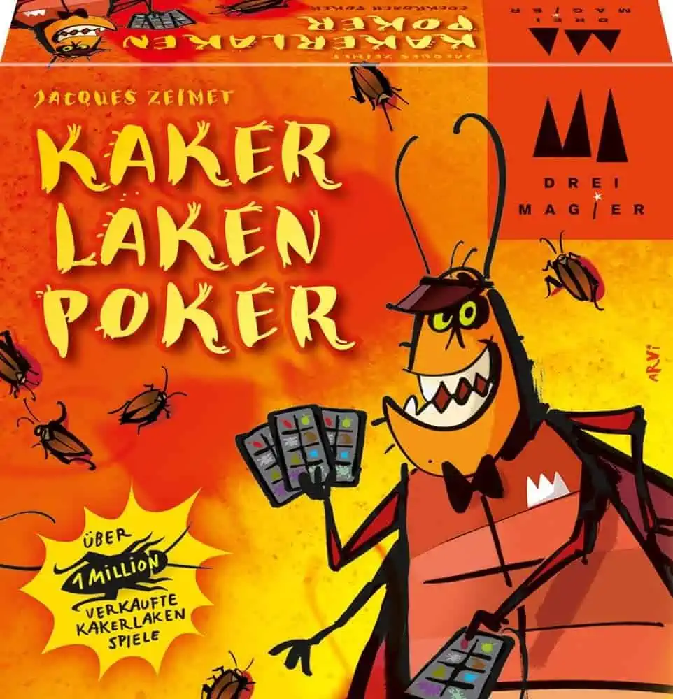 Schmidt Spiele 40829 Kakerlakenpoker, Drei Magier Kartenspiel für 3,13 € inkl. Prime-Versand (statt 11,84 €)