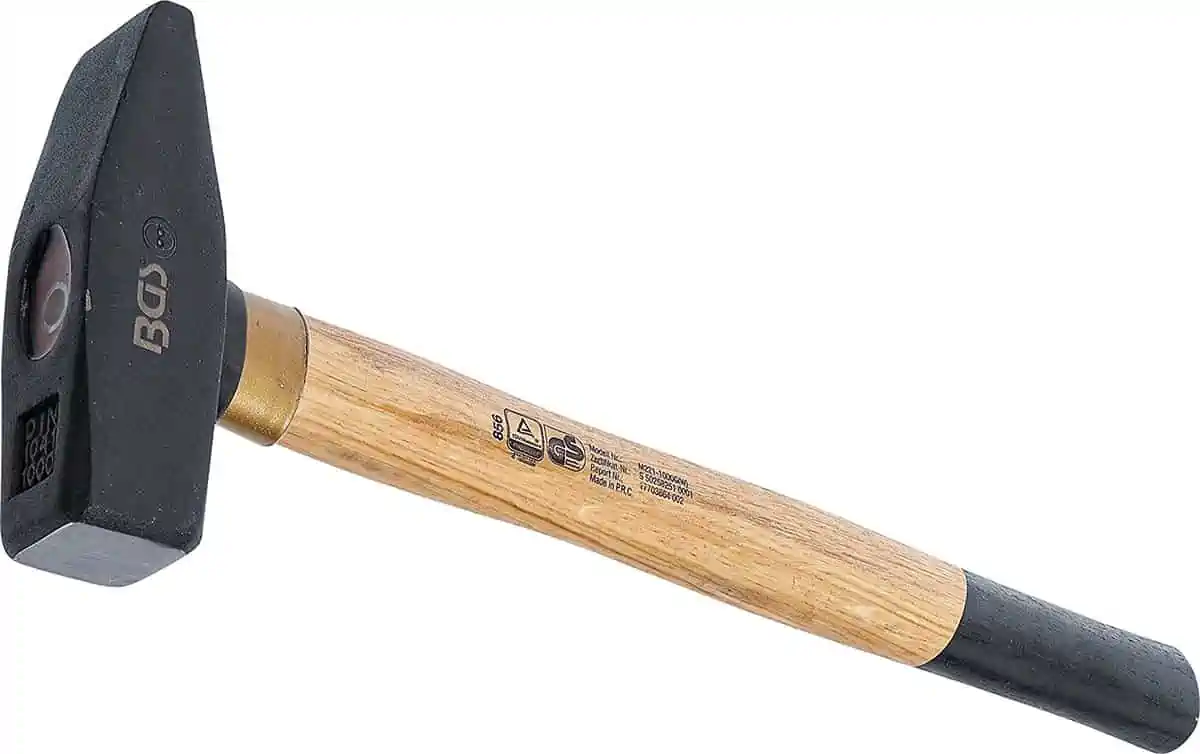 GS 856 Schlosserhammer mit Holz-Stiel (DIN 1041, 1000 g) für 7,94 € [Prime] statt 13,89 €