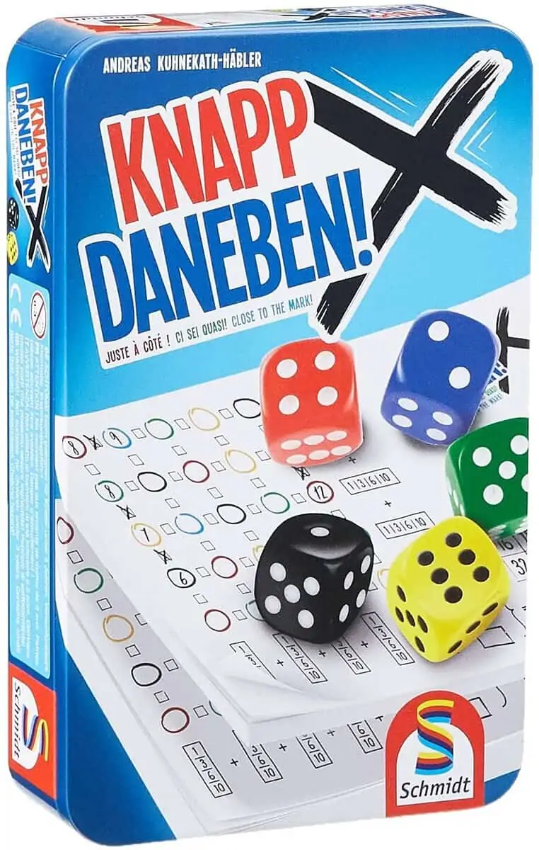 Schmidt Spiele 51426 Knapp Daneben Würfelspiel für 3,99 € [Prime] statt 8,24 €