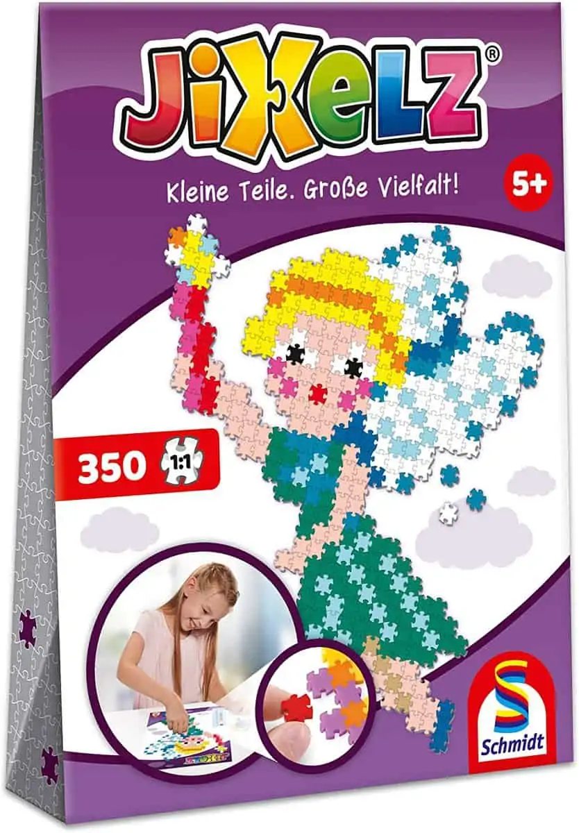 Schmidt Spiele 46134 Jixelz Fee Kinder-Bastelset/Puzzle (350 Teile) für 7,39 € [Prime] statt 9,54 €