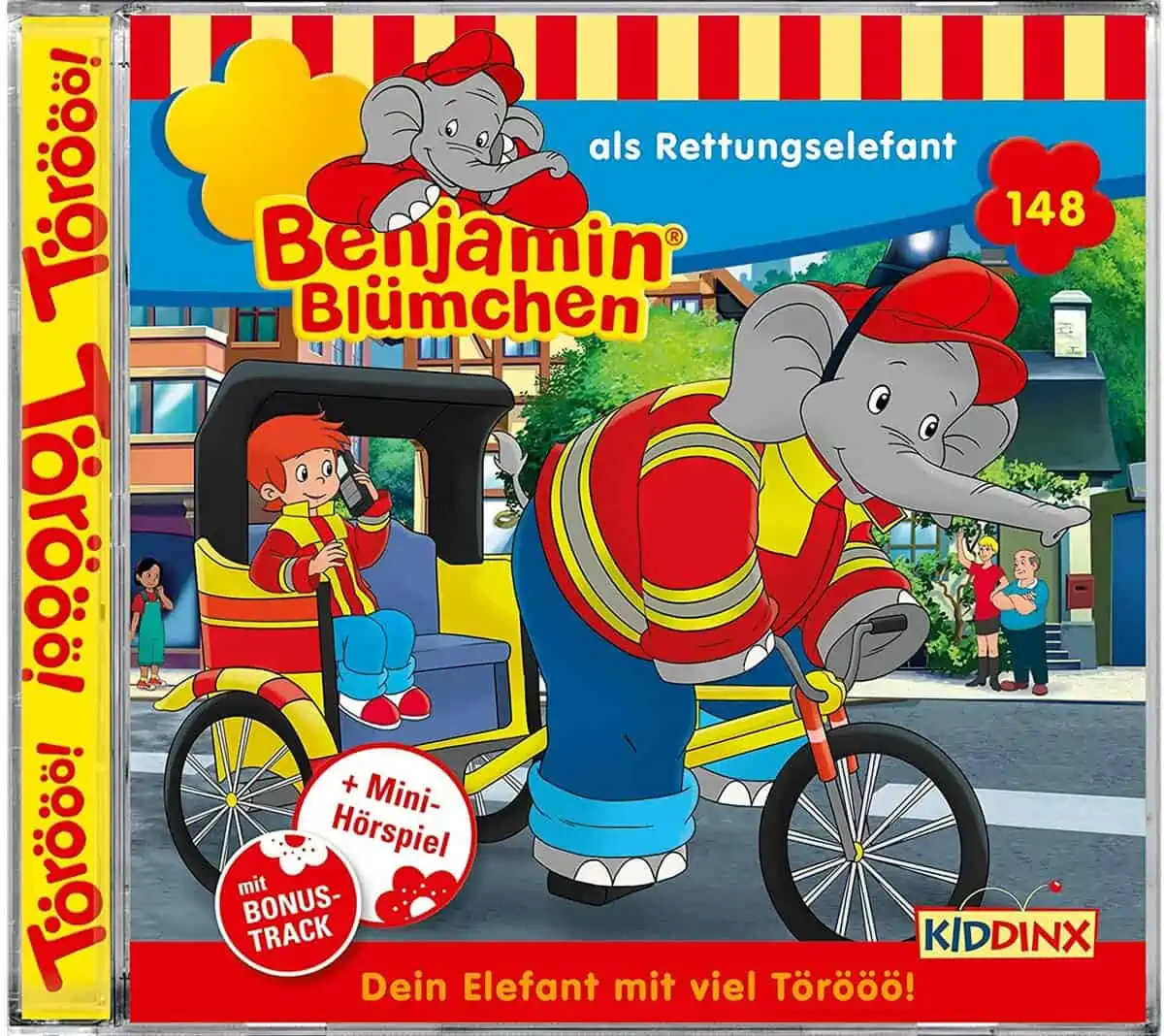 Benjamin Blümchen – Folge 148: Als Rettungselefant (CD) für 2,99 € [Prime] statt 7,49 €