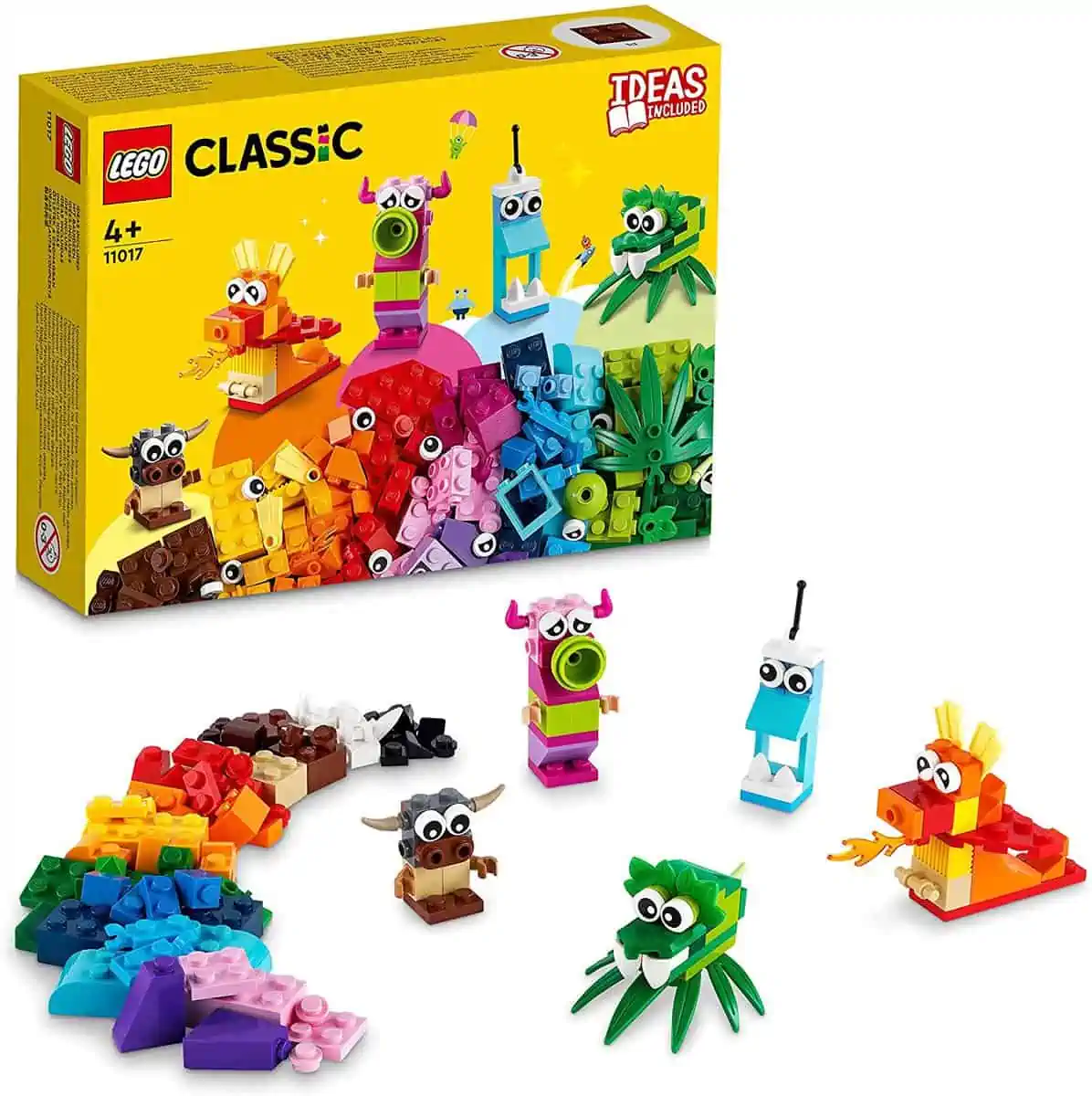 LEGO 11017 Classic Kreative Monster Kreativ-Set für 6,49 €- [Prime] statt 9,44 €
