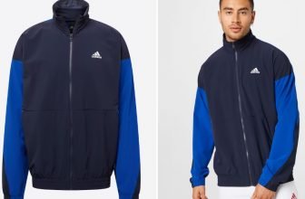 ADIDAS PERFORMANCE Sportjacke in Blau Navy ABOUT YOU