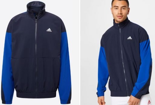 ADIDAS PERFORMANCE Sportjacke in Blau Navy ABOUT YOU