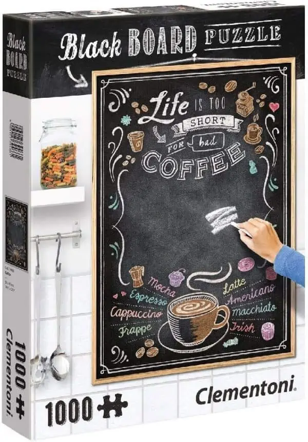 Clementoni 39466 Coffee 1000 Teile Puzzle für 6,99 € inkl. Prime-Versand