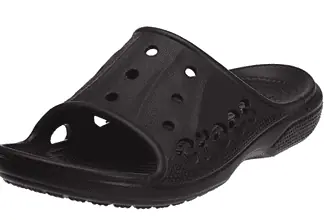 Crocs Baya Slide Unisex Erwachsene Dusch Badeschuhe Schwarz Black 39 40 EU   Amazon.de  Sc