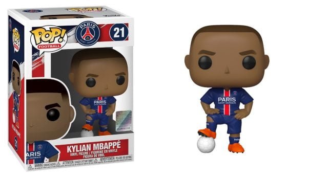 Funko 39828 POP. Vinyl Football Kylian Mbappe PSG Sammelfigur