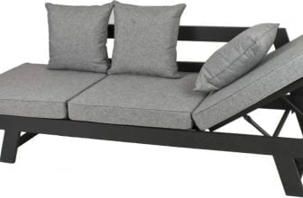 Funktionssofa DONNA Liege Sofa inkl. Sitzauflagen