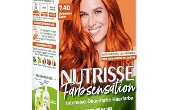 Garnier Nutrisse Pflegende Intensivtönung mit nährenden Fruchtölen 7.40 Strahlendes Kupfer (Rot)