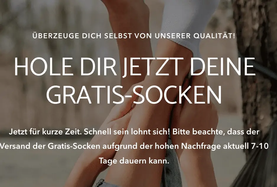 Gratis: 1 Paar Socken von „Zockn“ 🧦