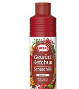 Hela Gewürz Ketchup Schaschlik pikant 1 x 800 ml Amazon de Lebensmittel Getränke