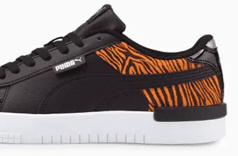 Jada Tiger Damen Sneakers Puma Black Puma Black Vibrant Orange Puma Team Gold PUMA