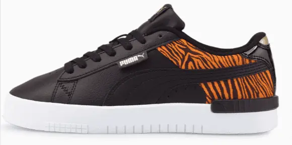 Jada Tiger Damen Sneakers Puma Black Puma Black Vibrant Orange Puma Team Gold PUMA