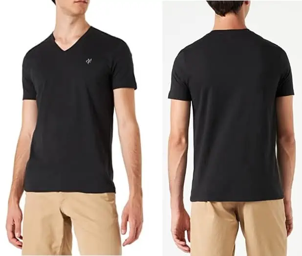 Marc O’Polo Herren T-Shirt mit kleinem Logo-Print (schwarz, Gr. XS bis XL) für 16,00 € [Prime] statt 19,95 €