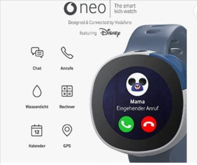 Neo Die Kinder Smartwatch Mit Disney Motiven Anrufen Chats Kamera Gps Standort Und Aktivitaets Tracker Personalisierbar Mit Disney Charakteren Ocean Amazon De Elektronik Foto