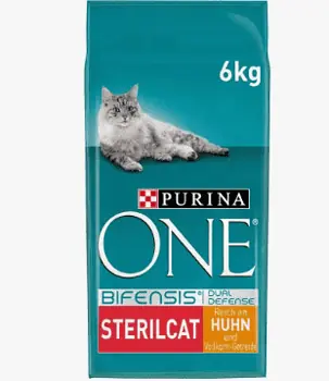 PURINA ONE BIFENSIS STERILCAT Katzenfutter trocken fuer sterilisierte Katzen reich an Huhn 1er Pack