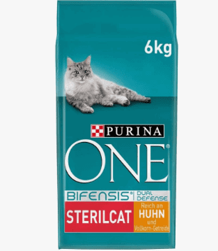 Purina One Bifensis Sterilcat Katzenfutter Trocken Fuer Sterilisierte Katzen Reich An Huhn 1Er Pack