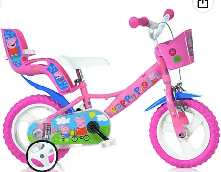 Peppa Pig Babys Mädchen Peppa Wutz Fahrrad 3 5 Jahre Kinderfahrrad Rosa 12   Amazon.de  Spielzeu