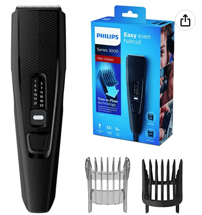 Philips Hair Clipper Series 3000 Haarschneider HC3510/15 für 12,99 € inkl. Prime-Versand (statt 17,94 €)