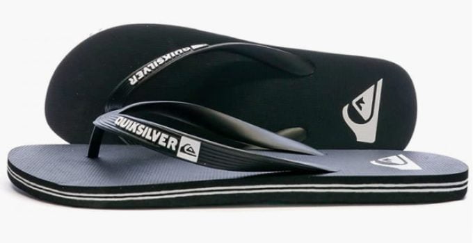 Quiksilver Herren Molokai Flip Flops for Men Badeschuhe Schwarz Black Black White Xkkw 41 EU Quiksilver Amazon de Schuhe Handtaschen