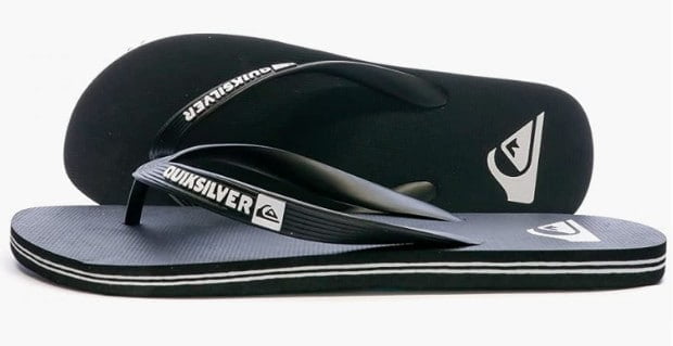 Quiksilver Herren Molokai Flip Flops For Men Badeschuhe Schwarz Black Black White Xkkw 41 Eu Quiksilver Amazon De Schuhe Handtaschen