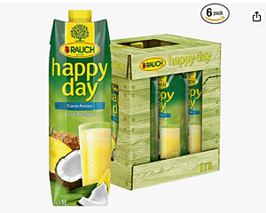 Rauch Happy Day Cocos Ananas 6Er Pack 6 X 1 L Amazon.de Lebensmittel Getraenke