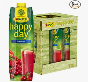 Rauch Happy Day Cranberry 6er Pack 6 x 1 l Amazon de Lebensmittel Getraenke