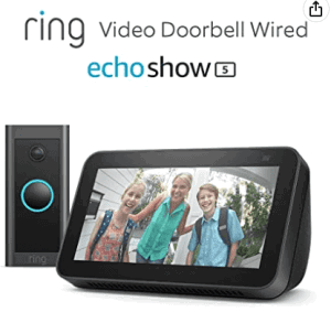 Ring Video Doorbell Wired Echo Show 5 2. Generation 2021 Smart Display Mit Alexa Und 2 Mp Kam