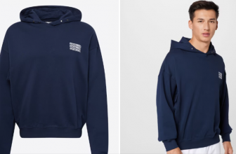 Solid Sweatshirt in Blau ABOUT YOU