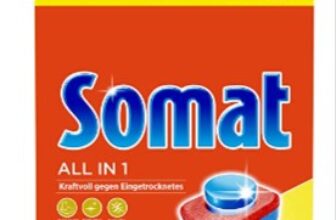 Somat All in 1 Spuelmaschinen Tabs 110 Tabs Geschirrspuel Tabs fuer kraftvolle Reinigung mit Geruchsneutralisierer Funktion Amazon de Drogerie Koerperpflege