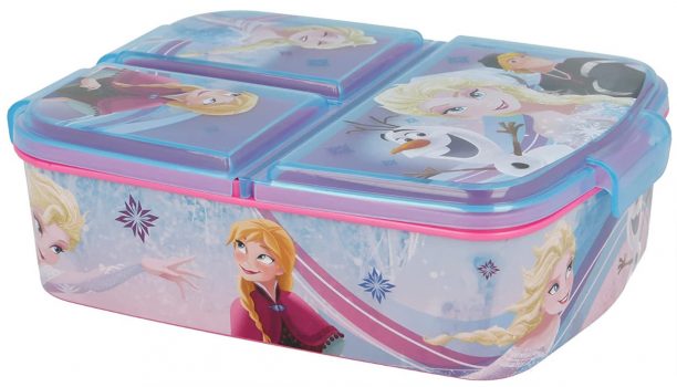 Stor Frozen Disney   Brotdose mit 3 Faechern fuer Kinder Kinder Lunchbox Snackbox Dekorierte L 1