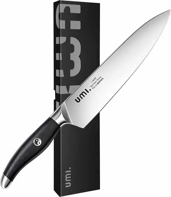 Umi Kochmesser 20 cm mit hohem Kohlenstoffgehalt für 23,18 € inkl. Prime-Versand