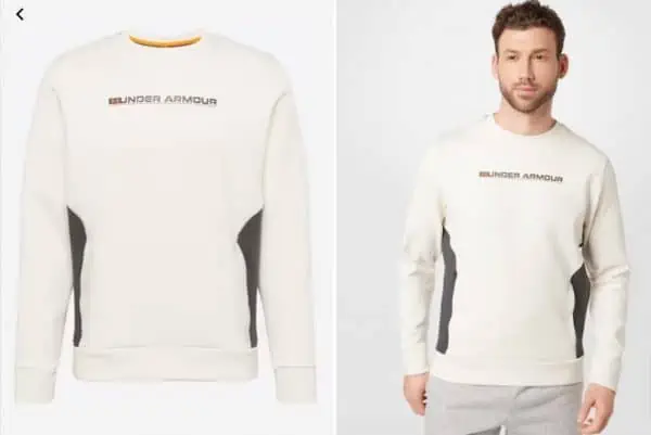 Under Armour Sportsweatshirt (Gr. L + XL) für 34,90 € inkl. Versand (statt 73,89 €)