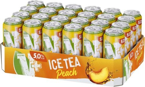 Veltins V+ Ice Tea Peach Biermischgetränk