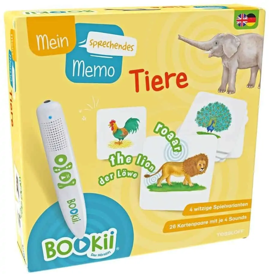 BOOKii® Mein sprechendes Memo – Tiere für 9,29 € [Prime/ nur noch 5 Stück] statt 13,74 €